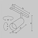 Трековый светильник Technical FOCUS LED TR032-2-12W4K-M-BBS - фото