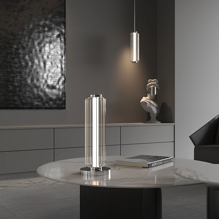 Подвесной светильник Eurosvet 304053 LED хром - фото