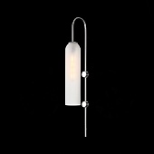 Светильник настенный ST-Luce Хром/Белый E27 1*60W SL1145.151.01