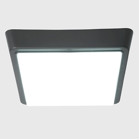 Выключатель 1-клавишный с окном для маркировки самовозвратный STEKKER, PSW10-214-54, открытой установки, 250В, 10А, IP54, белый/серый - фото