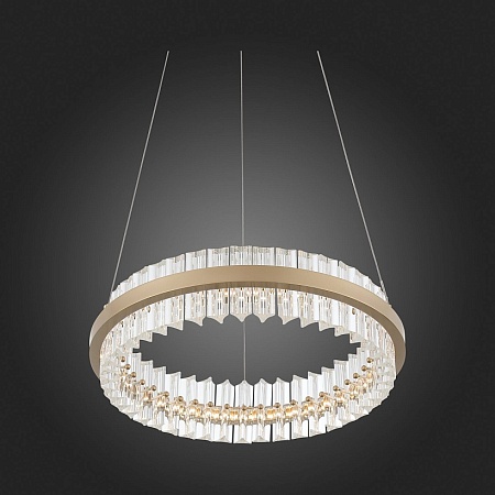 Светильник подвесной ST-Luce Золотистый/Золотистый, Прозрачный LED 1*34W 3000K SL383.203.01 - фото