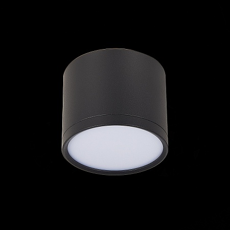 Светильник потолочный Черный LED 1*9W 4000K 702Lm Ra>90 120° IP20 D88xH75 170-240V ST113.442.09 - фото