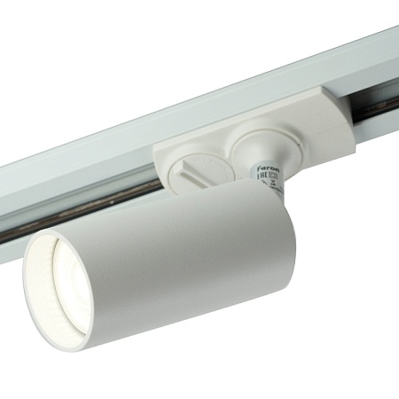 Светильник Feron AL145 трековый однофазный на шинопровод под лампу GU10, белый - фото