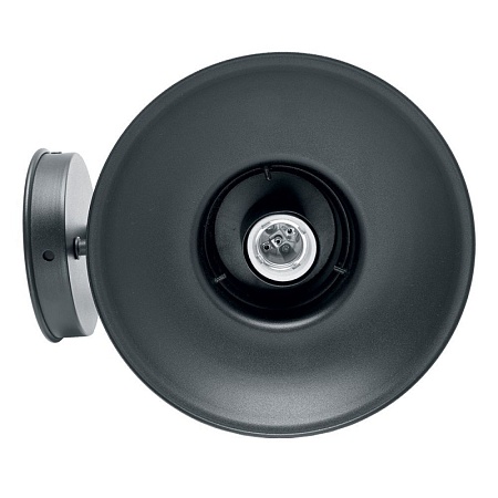 Светильник садово-парковый Feron PL571 на стену вниз 60W 230V E27, черный - фото