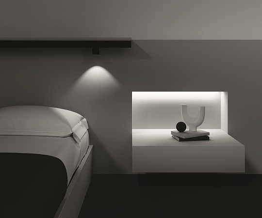 Трековая система Technical встраиваемая магнитная чёрная 350x175 TS-P-350-TR122-4-7W-DS-B