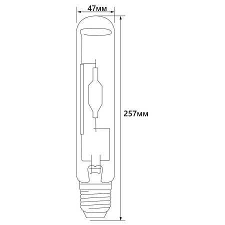 Лампа металлогалогенная Feron HID4 E40 250W 230V 4000K - фото