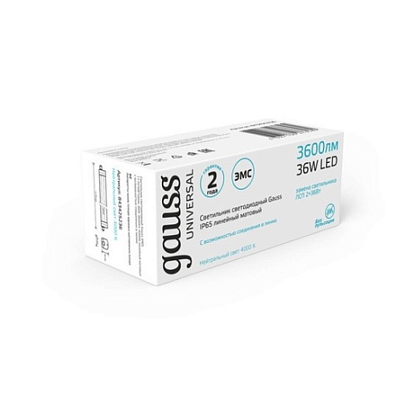 Промышленный светильник GAUSS 843425236_GAUSS - фото