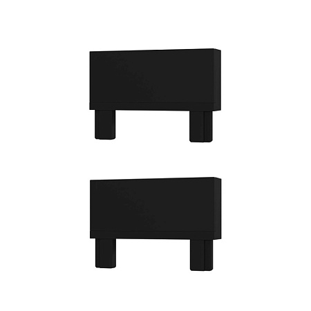 Торцевая заглушка SKYFLAT (2 шт) ST-Luce Черный ST067.409.19 - фото