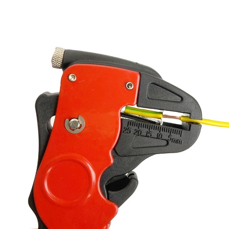 Автоматический многофункциональный инструмент для зачистки кабеля (стриппер),0,25-6мм2, WSC-002 - фото