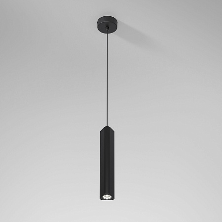 Светильник подвесной светодиодный Trio 12W 4000K черный 50310 LED Elektrostandard - фото