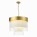 Люстра подвесная ST-Luce Золотистый/Белый, Прозрачный E14 9*40W SL1352.203.09 - фото