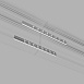 Соединительная планка узкая для шинопровода Slim Magnetic 1 шт. 85100/00 - фото