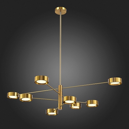 Светильник потолочный ST-Luce Латунь/Латунь LED 8*5W 3000K SL6504.302.08 - фото