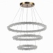 Люстра подвесная ST-Luce Золотистый/Прозрачный LED 1*160W 3000 - 6500K SL6105.203.03 - фото