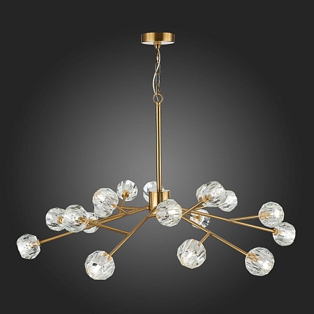 Светильник подвесной ST-Luce Латунь/Прозрачный G9 LED 18*5W SL1166.303.18 - фото