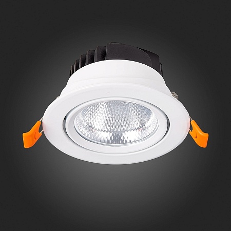 Св-к встр. Белый LED 1*24W 4000K 1 800Lm Ra80 36° IP20 D138xH88 220-240V ST211.548.24.36 - фото