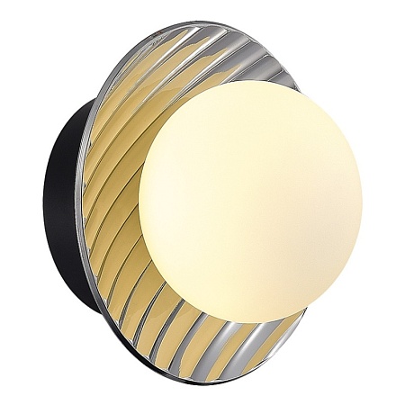 Светильник настенный ST-Luce Черный/Дымчатый, Белый G9 1*5W 4000K SL1521.401.01 - фото