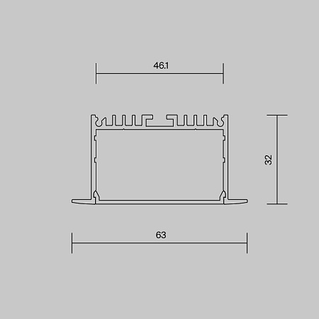 Профиль Led Strip 632004 - фото