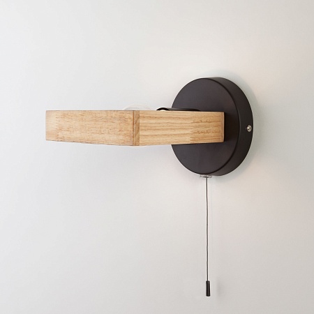 Настенный светильник Eurosvet 70056/1 черный - фото