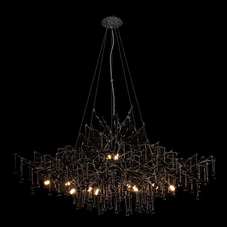 10067/1250 BK Подвесная люстра LOFT IT Bijout - фото