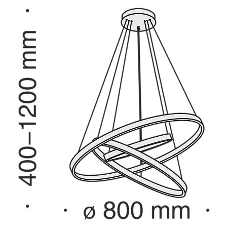Подвесной светильник Maytoni Rim MOD058PL-L100B4K - фото