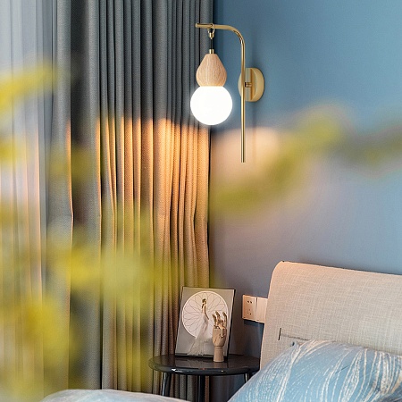 Настенный Светильник Fabron Wall Brass Imperiumloft 209187-26 - фото