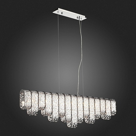 Светильник подвесной ST-Luce Хром/Хром, Прозрачный G9 7*5W SL1117.103.07 - фото