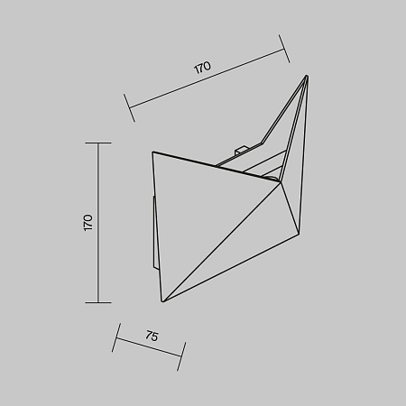 Архитектурная подсветка Outdoor Beekman O802WL-L7B - фото