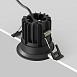 Встраиваемый светильник Technical Round DL058-7W4K-B - фото