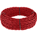 Ретро кабель витой 3х1,5 красный 20 м (под заказ) Ретро кабель витой  3х1,5  (красный) - фото