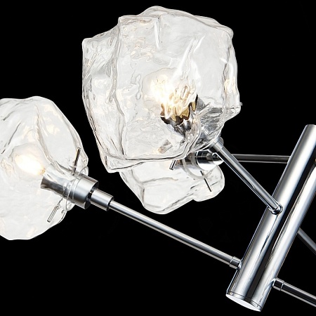 Люстра потолочная ST-Luce Хром/Прозрачный E14 6*40W SL1175.102.06 - фото