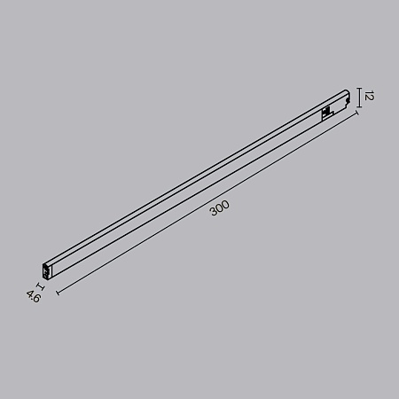 Трековый светильник Technical BASIS TR190-1-5W2.7K-B - фото