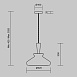 Подвесной светильник Maytoni MOD405PL-01W - фото