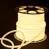 Светодиодный гибкий неон 220 В 9.6 Вт/м 144 Led/м 2835 IP67, круглый дневной белый 4200 K, 50 м Гибкий неон 220V 9,6W 144Led 2835 IP67 круглый дневной белый, 50 м Elektrostandard