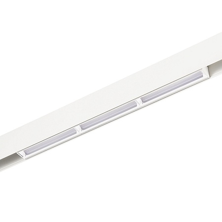 Магнитный трековый светильник Белый LED 1*18W 4000K 1 400Lm Ra>90 120° IP20 L330xW22xH4 ST804.546.18 - фото