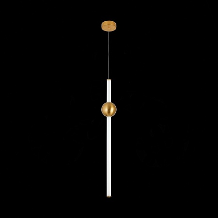 Светильник подвесной ST-Luce Золотистый/Золотистый, Белый LED 1*18W 4000K SL1222.213.01 - фото