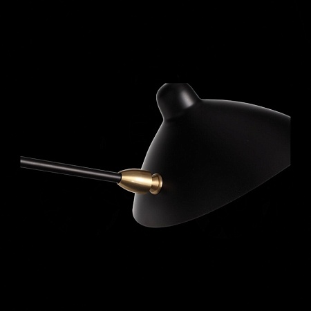 Бра ST-Luce Черный/Черный, Белый E27 1*60W SL305.401.01 - фото