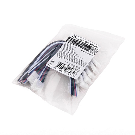 Коннектор для лент 5050+5050 24V 60Led 14,4W IP20 RGBW, 5050 24V 60Led 14,4W IP20 RGBW гибкий односторонний (10шт) a053705 Elektrostandard - фото