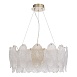 Светильник подвесной ST-Luce золото/прозрачный, янтарный LED 1*42W 3000K SL6135.213.01 - фото