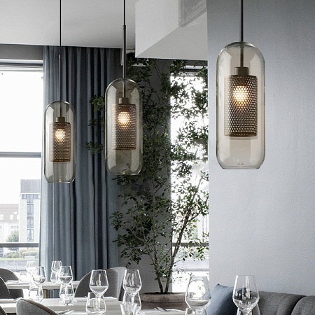 Подвесной Светильник Catch Amber Ball S D20 Imperiumloft 197820-26 - фото