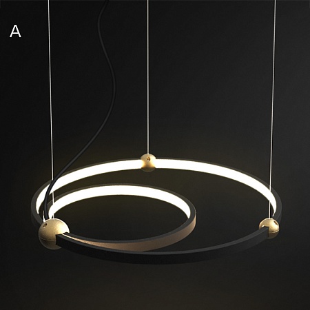 Подвесной Кольцевой Светильник Planetary D30+40 Imperiumloft 101913-26 - фото