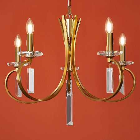 Подвесной светильник Freya FR2040PL-05BS - фото