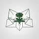 Потолочная Люстра Asteri Green Imperiumloft 178357-26 - фото