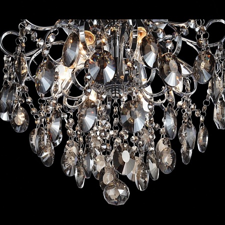 Люстра подвесная ST-Luce Темный хром/Тонированный черный E14 6*40W SL846.102.06 - фото