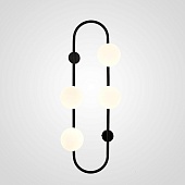 Настенное Бра Hoop Wall H77 Black Imperiumloft 213735-26