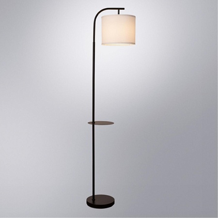 Торшер Arte Lamp CONNOR A4053PN-1BK - фото