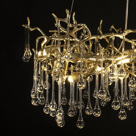 10068/800 GD Подвесная люстра LOFT IT Bijout - фото