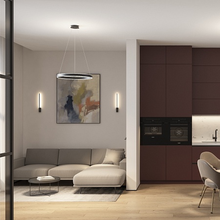 Потолочный подвесной светильник Denkirs DK6272-BK - фото