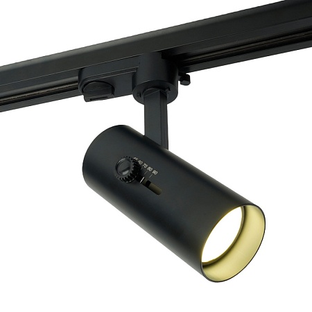 Светильник Feron AL182 трековый однофазный на шинопровод под лампу GU10, черный - фото