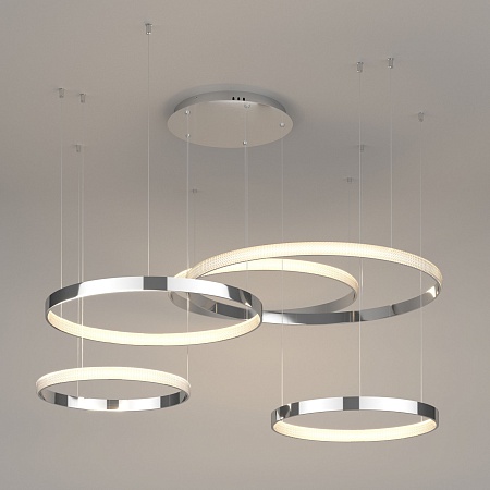 Подвесной светильник Eurosvet 90175/5 хром - фото